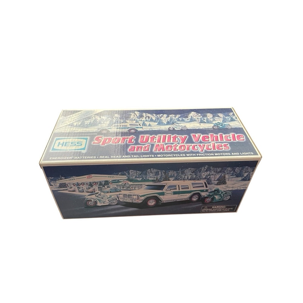 Hess Sport Utility Vehicle and Motorcycles Hess Truck 2004 Faded Box